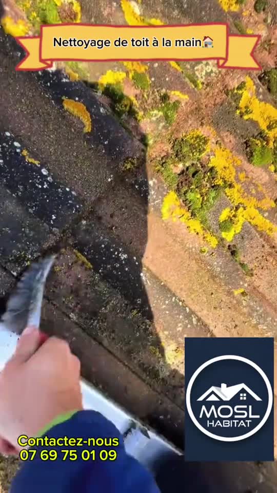 Aperçu vidéo d’une intervention de toiture MOSL Habitat